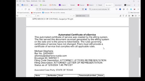 JAGUAR WRIGHT GOT A NEW Attorney