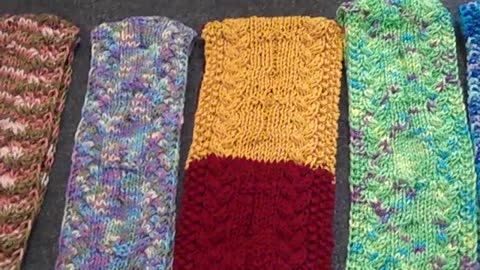 Tween Scarves: 4 1/2 - 5', for ages 9 to 12 Let your child pick the colors!