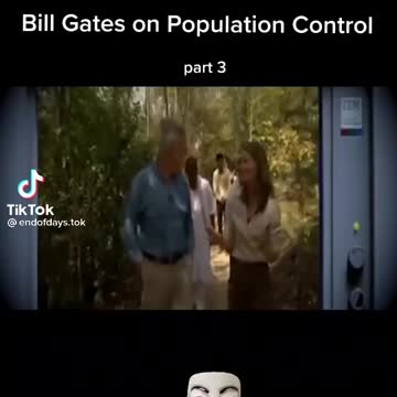 Bill Gates talking about population control