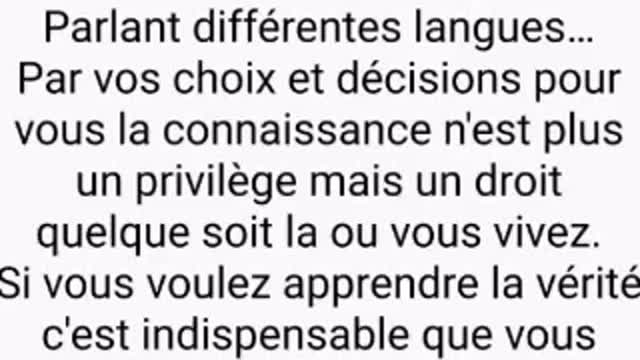 Plus jamais on va essayer de vous controler