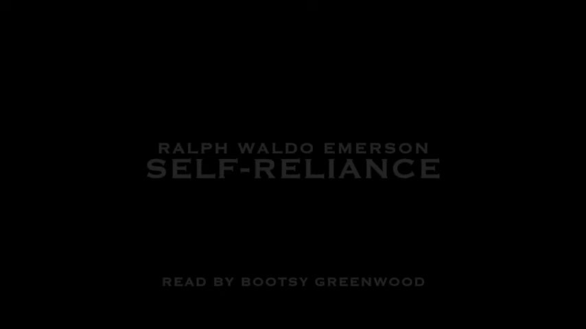 BGA "Self Reliance" by Ralph Waldo Emerson with Binaural Beats - Theta Wave