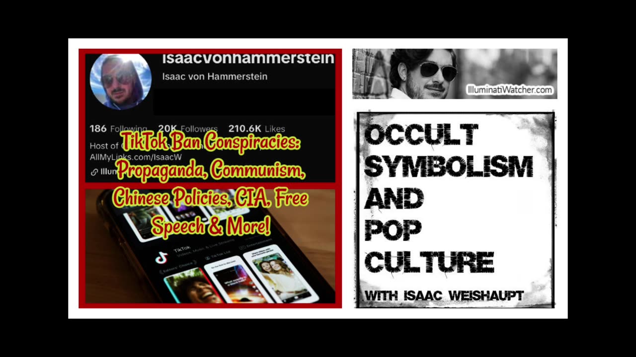 TikTok Ban Conspiracies: Propaganda, Communism, Chinese Policies, CIA, Free Speech & More!
