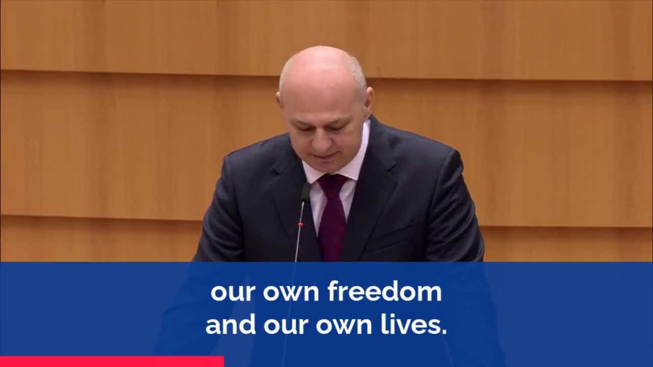 European Parliament Kolakusic calls Trudeau as worst kind of Dictator!