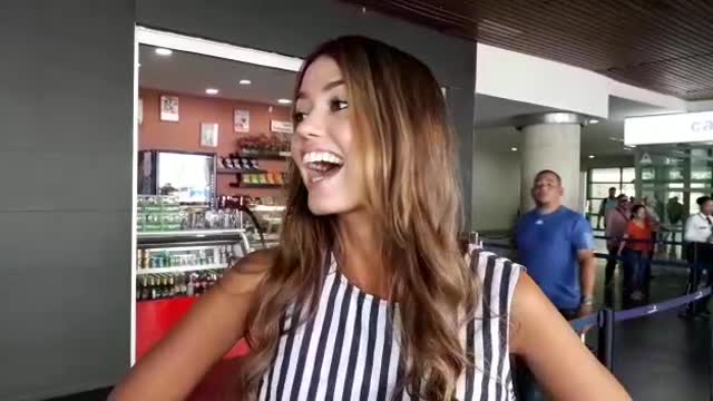 Señorita Santander llegó a Cartagena