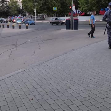 Russian celebration in Crimea