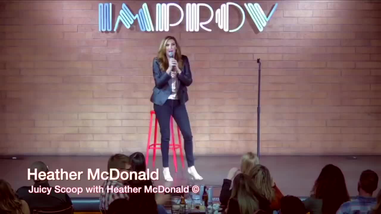 Heather McDonald Faints on Stage (Unofficial Video)