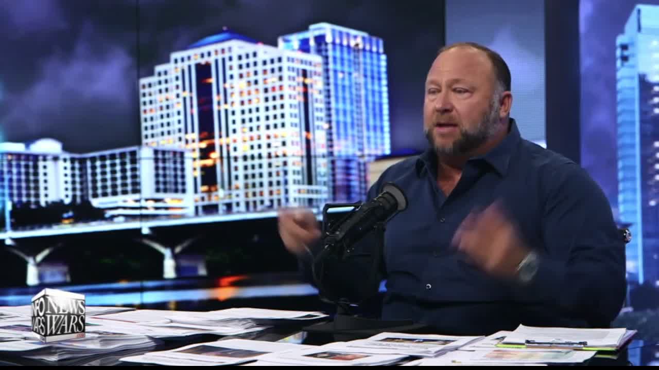 The Alex Jones Show & The War Room in Full HD for August 24, 2021.