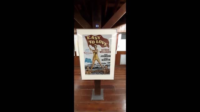 Lake Wales Museum visit to see the " Beaches, Creatures & Cowboys "FL Movie Posters