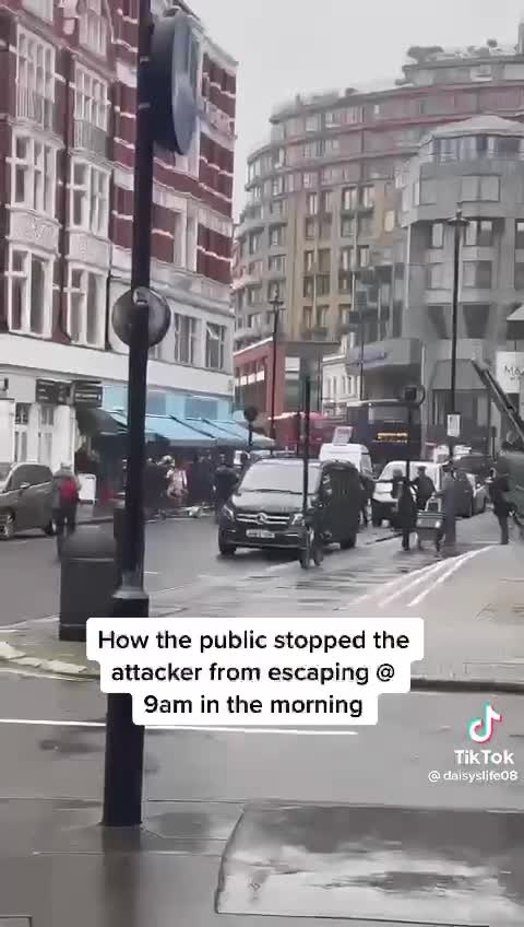 Woman stabbed in an early morning attack in a coffee shop in west London on busy Edgware Road