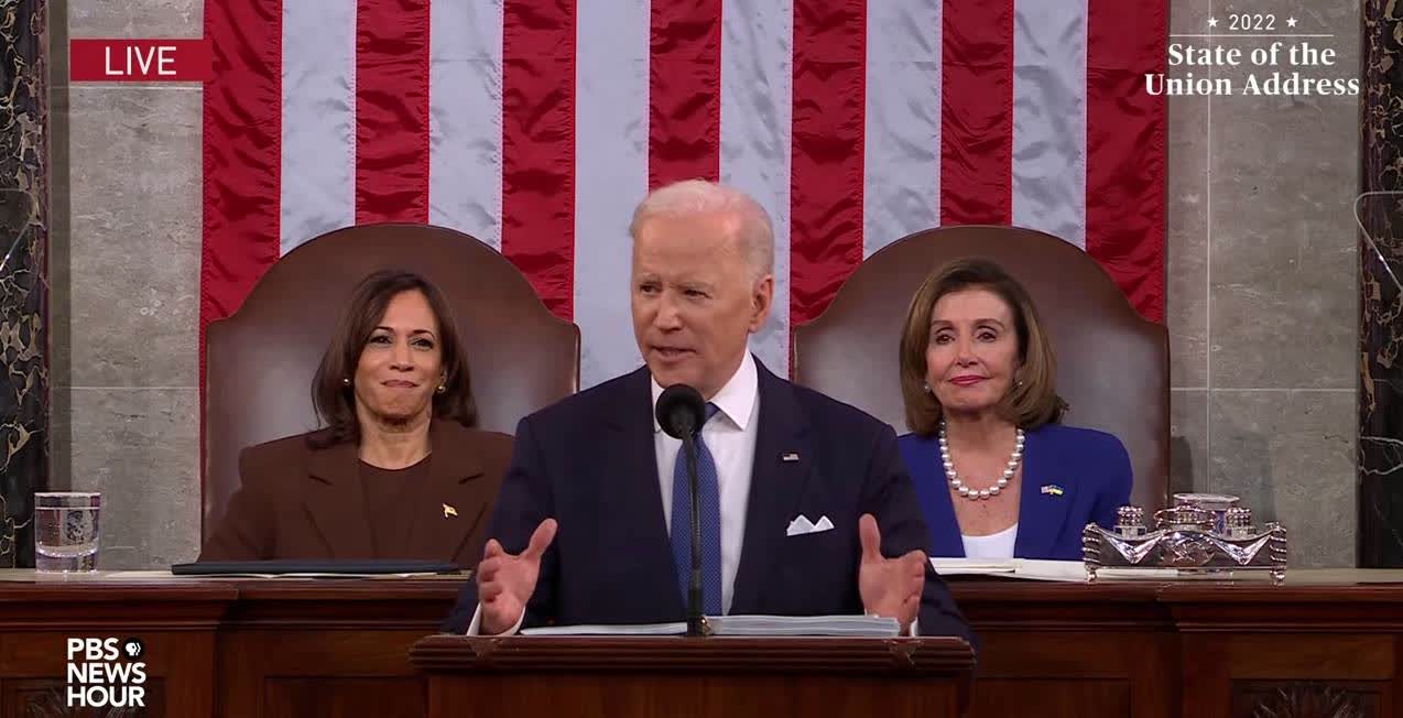 WATCH: Biden's Bizarre Ending to State of the Union Address Confuses Americans