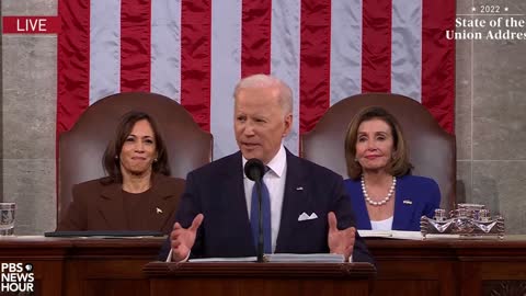 WATCH: Biden's Bizarre Ending to State of the Union Address Confuses Americans