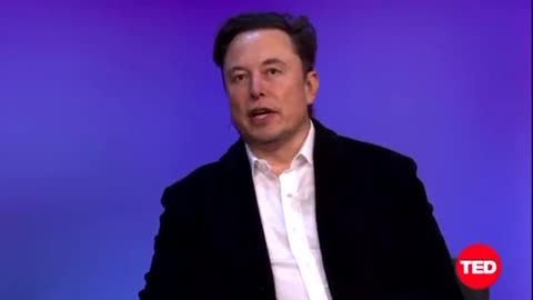 Elon Musk at TED 2022 on Buying Twitter