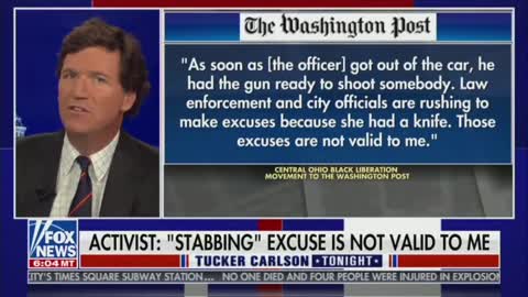 Tucker Carlson and the knife soliloquy