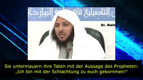 Mohamed kam mit der Schlachtung zu den Menschen!