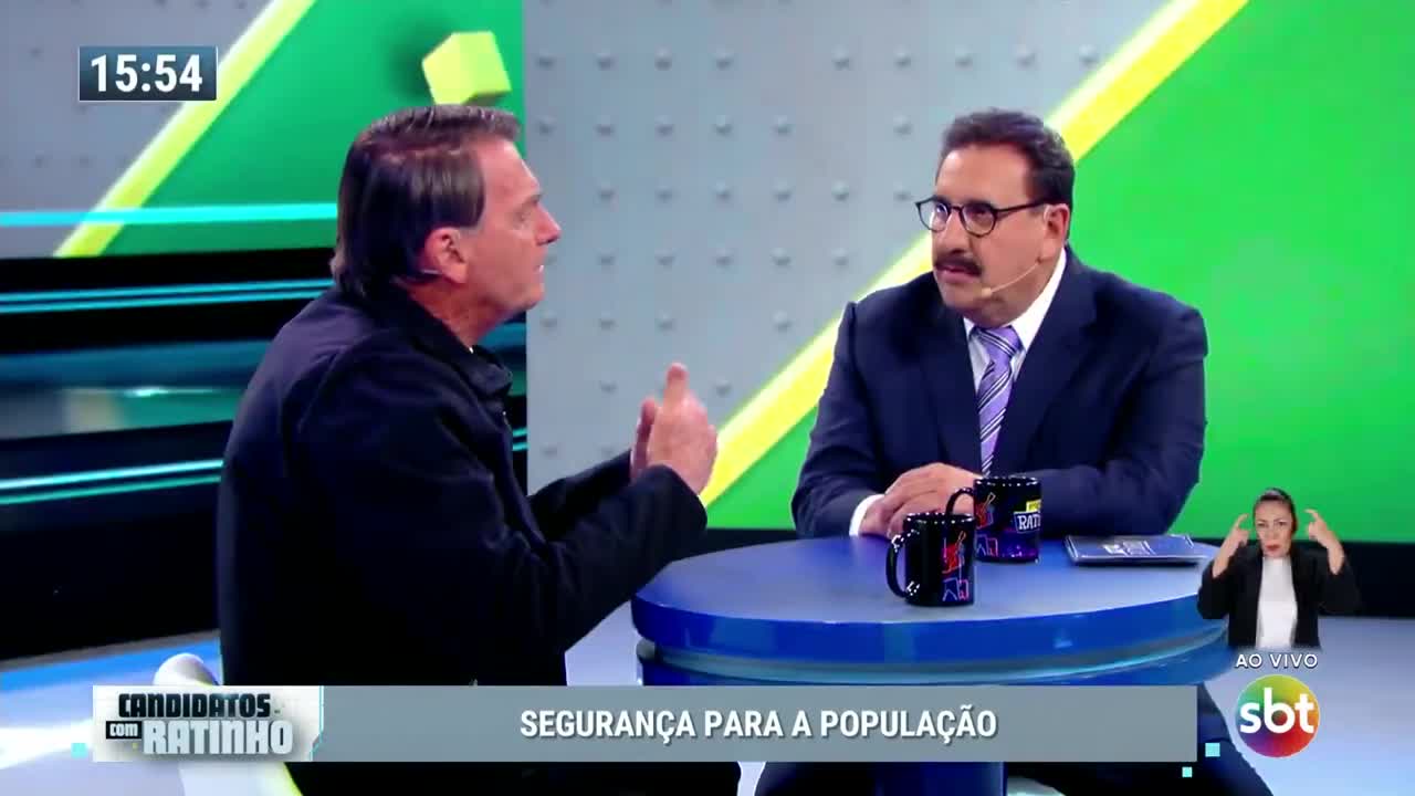 Sabatina com Jair Bolsonaro | Candidatos com Ratinho (13/09/22)