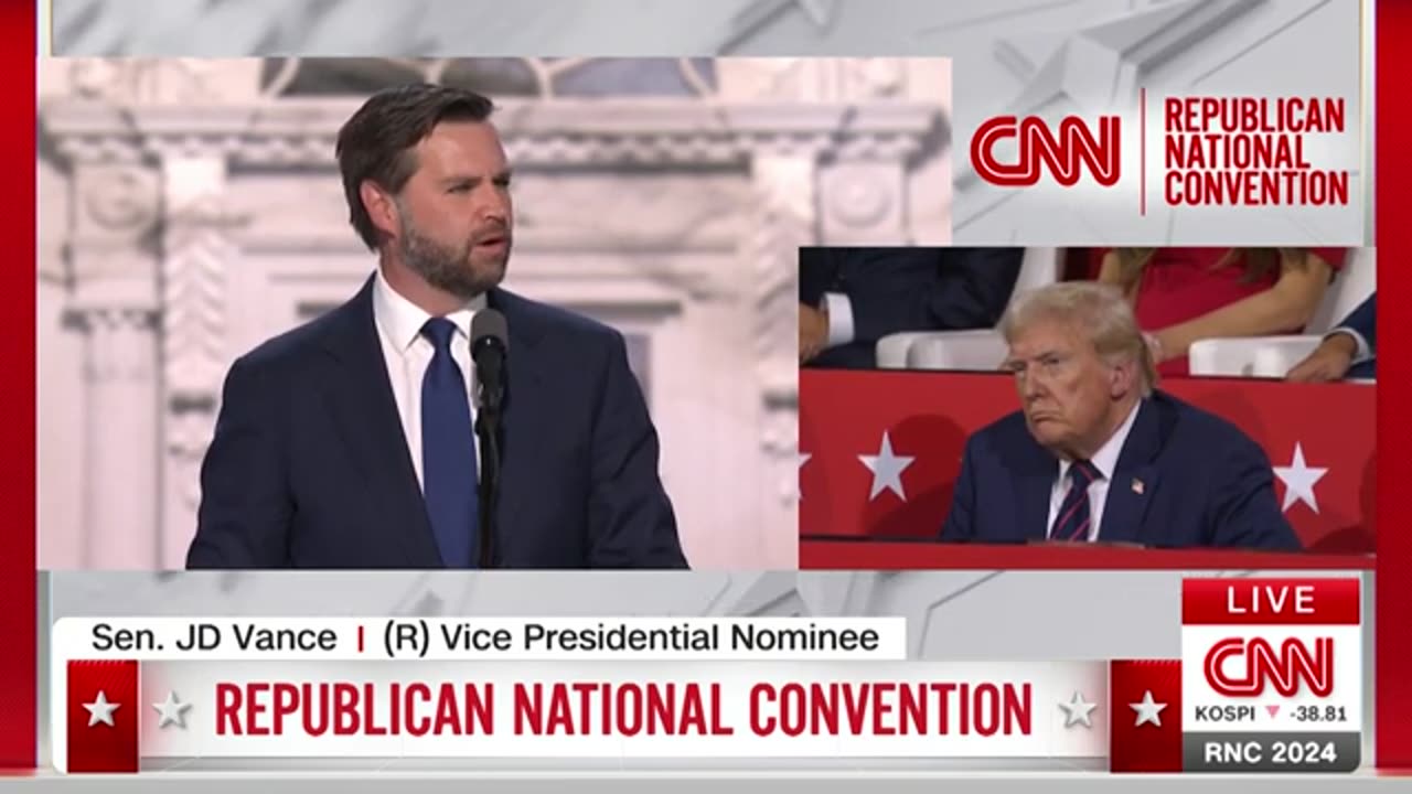 RNC Day 3: Trump’s VP pick JD Vance and one of his granddaughters, Kai Trump, speak | CNN