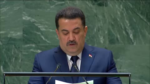 UN: Iraqi Prime Minister, Mohammed Shia' Al Sudani Addresses United Nations General Debate, 79th Session - September 26, 2024