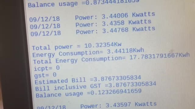 Part 1: NILM Energy monitoring system (EMS) - RasberryPi Project