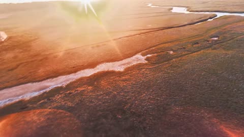 Barnstable marsh golden hour cruise