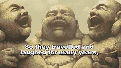 Three Laughing Monks. A beautiful story that could change your life