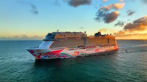 Aerial cruise ship