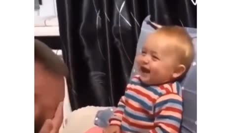 Babies Reaction to popup TOY is Priceless