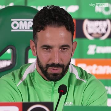 Amorim: 'What do I like about the Premier League? Everything'