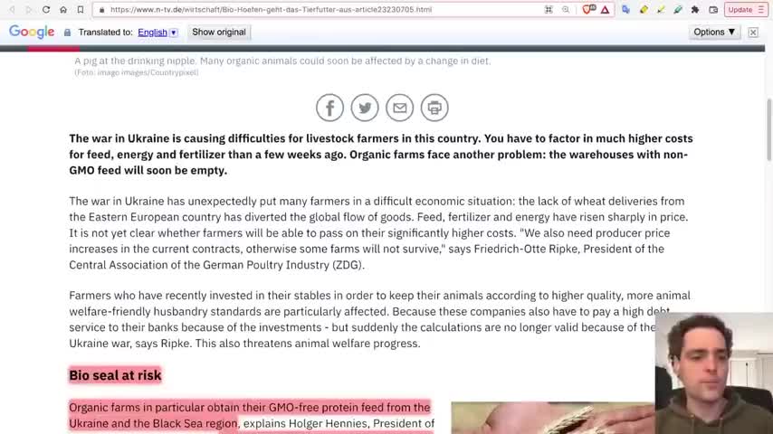 Biden Pays Farms To Stop Growing Feed Meat Or Higher Taxes/Permits