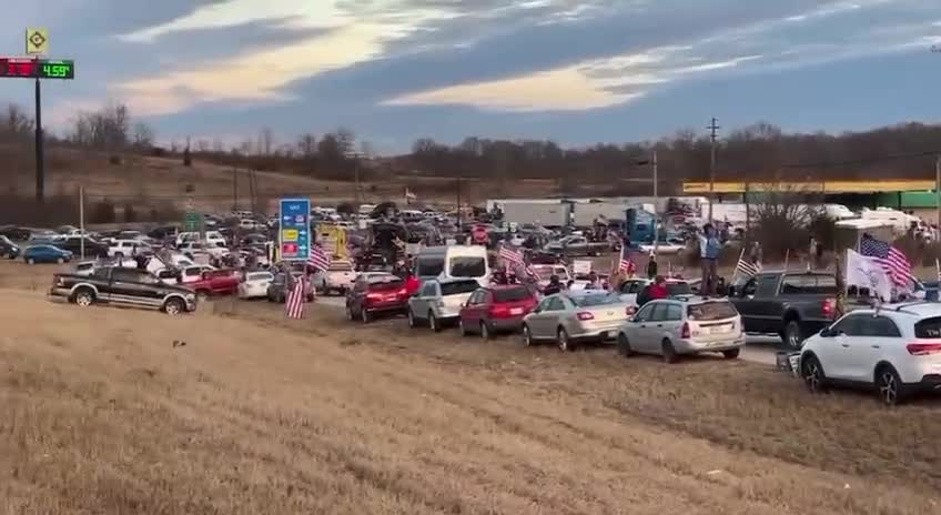 The Peoples Freedom Convoy has arrived safely to the last rest spot in Lore City, Ohio