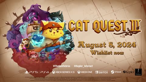 Cat Quest 3 - Official Character Trailer