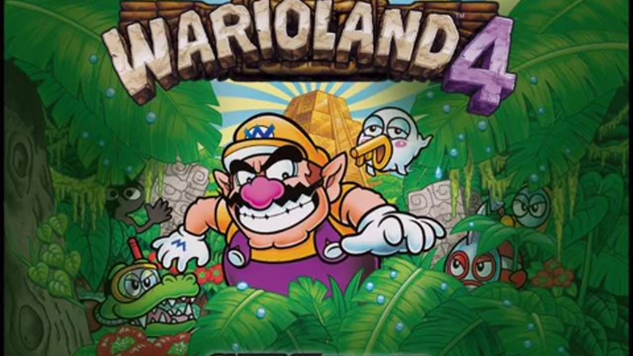 Wario Land 4 music- Crescent Moon Village