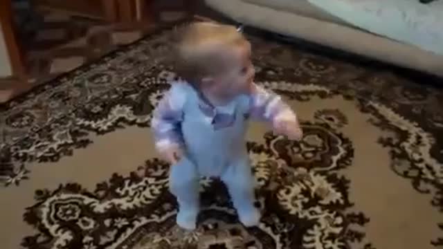 Very Adorable Baby kid Dancing Very Funny