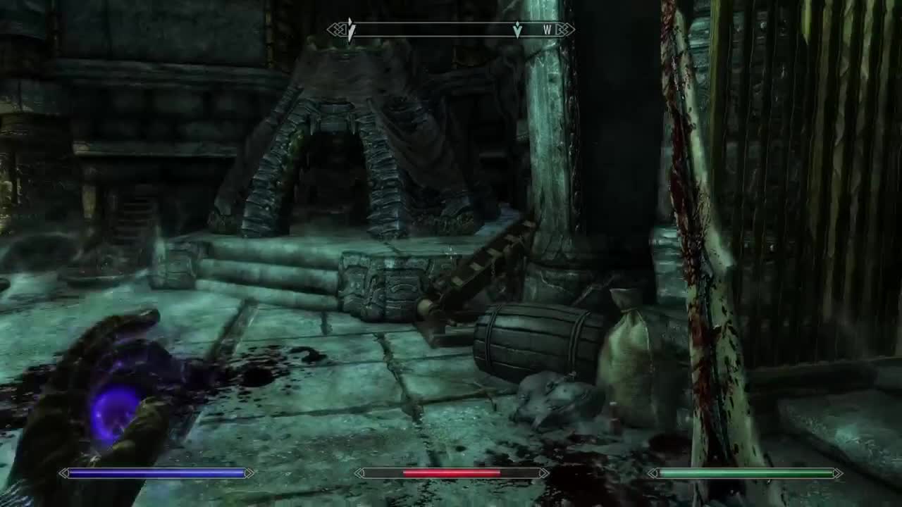 Modded Skyim on XboX On to Blackreach Part 11