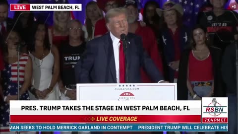 TRUMP: "Under Crooked Joe Biden, the world is in flames"