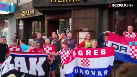 Kalinjingrad: hrvatski navijači uoči prve utakmice SP-a