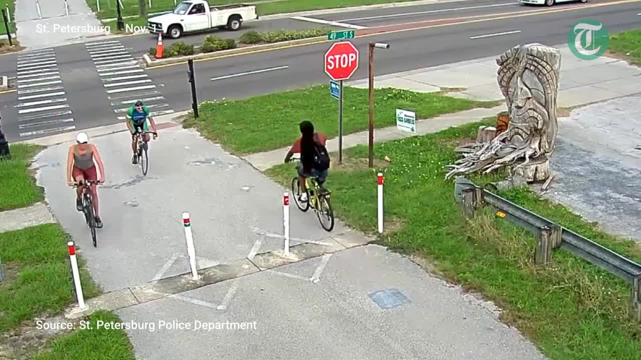 Will this cyclist zooms through traffic without crashing?