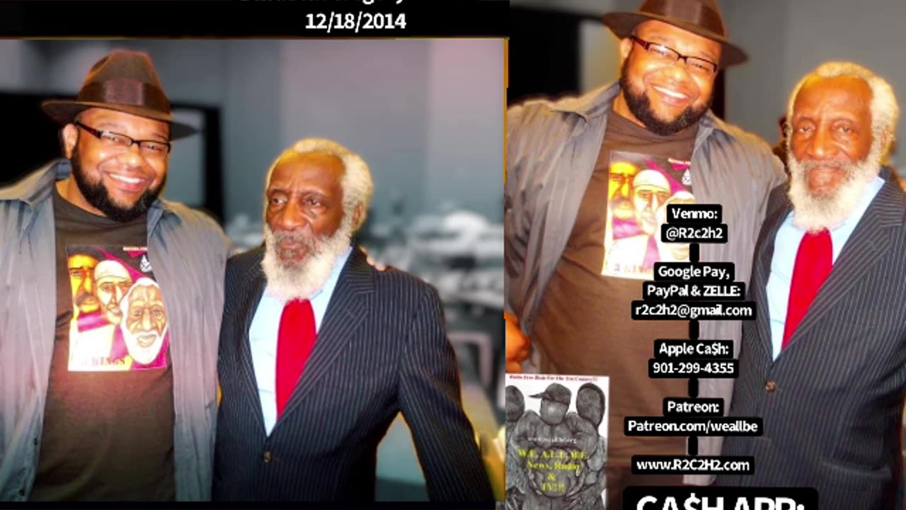 "The Proof Is IN The Pudding Part 2: Baba Dick Gregory LIVE!!!"~12/18/2014