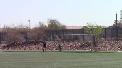 Vegas Showcase 2022 Game 1 goalie warmup