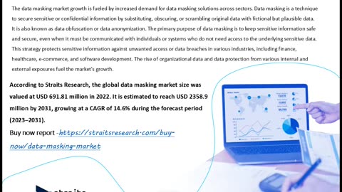 Data Masking Market Report 2023-2031: Trends, Size, Share, and Key Players