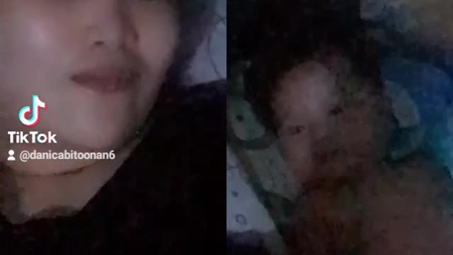 TikTok with my baby