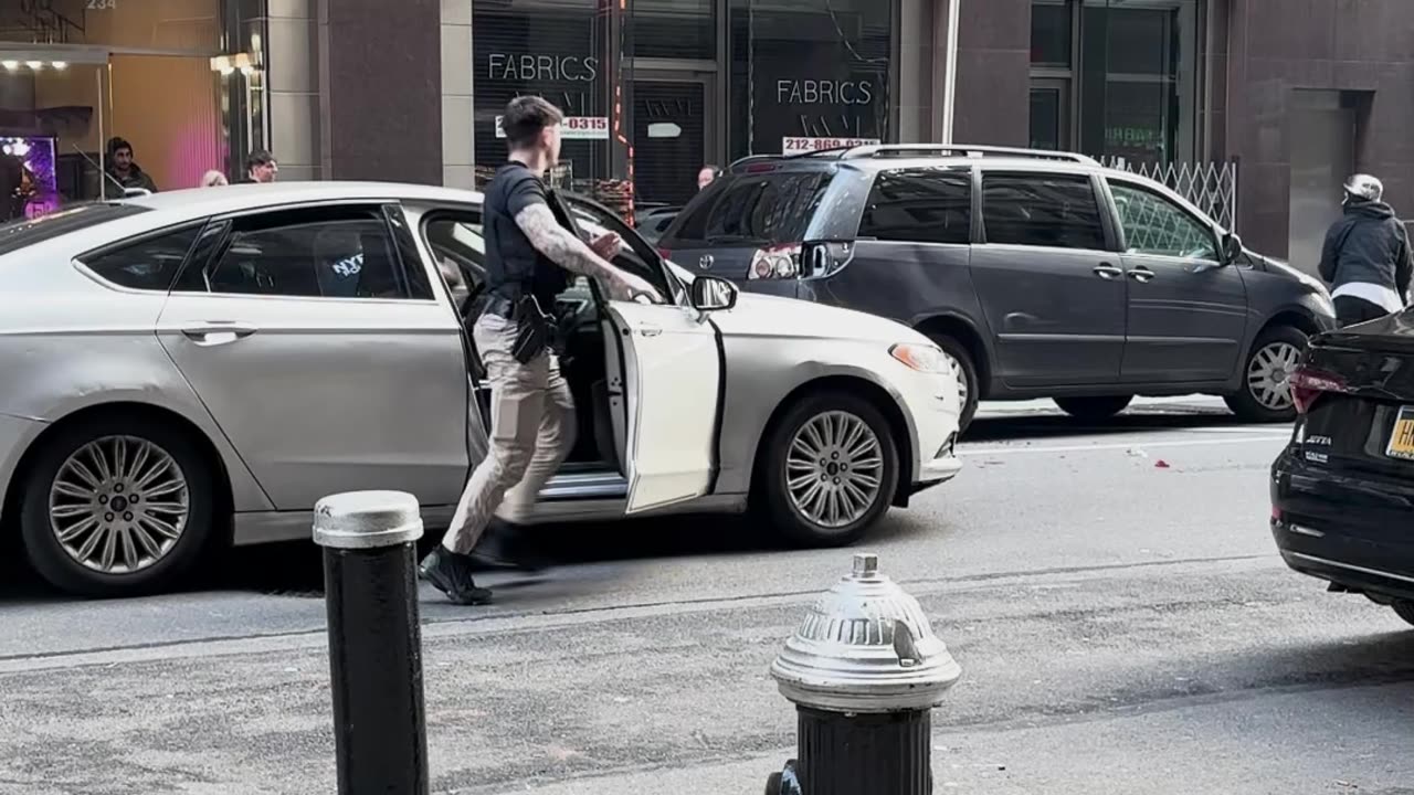 Dirt Biker Rear Ends Parked Vehicle While Pursued by Police