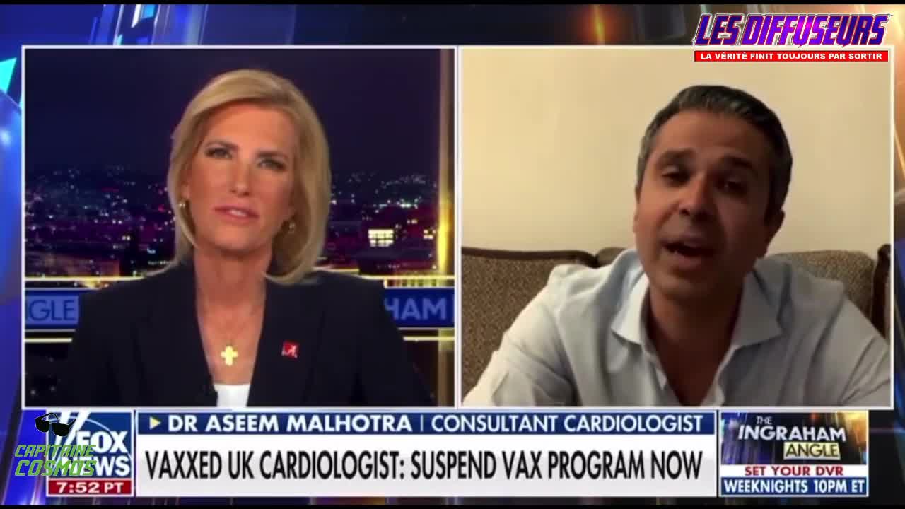 Fox News dénonce les vaccins covid - Dr. Aseem Malhotra