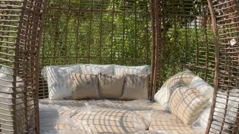 🌈【Outdoor Bird's Nest Sofa】🥰