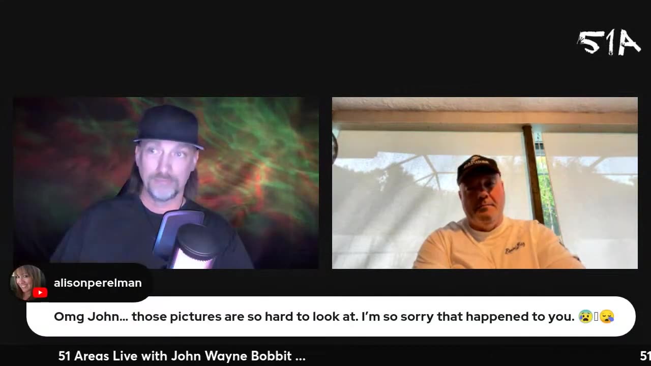 John Wayne Bobbitt , His (Shocking) Images and Words - 51 Areas !