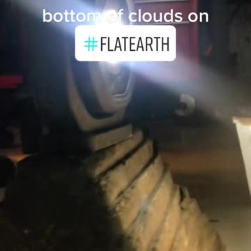 Interesting model demonstration why the shadow under the clouds if not from a globe?