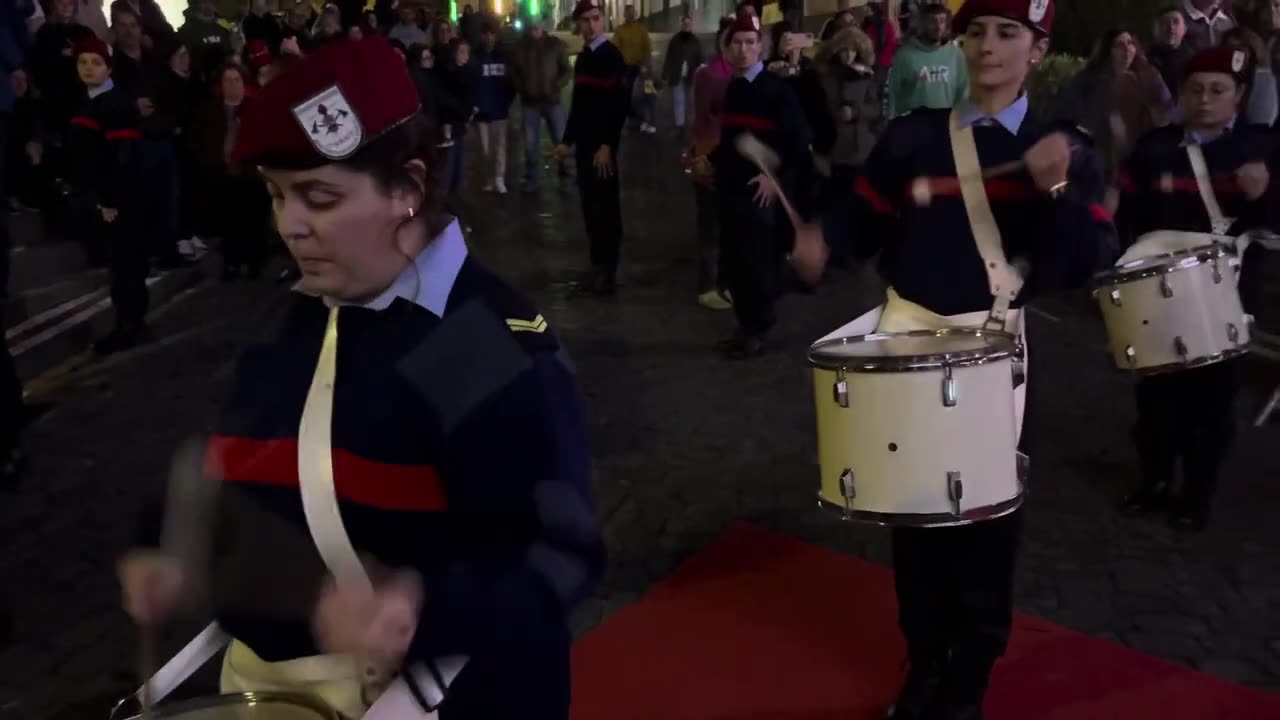 Charanga dos Bombeiros Voluntarios do Nordeste, Sao Miguel Acores Portugal - 01.12.2023 #bombeiros