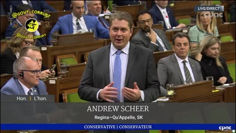 Andrew Scheer calls for House Speaker Greg Fargus to find the Govt in contempt of Parliamen