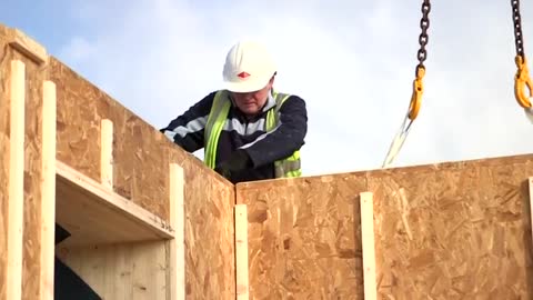 Huffing and puffing won't blow these straw homes down