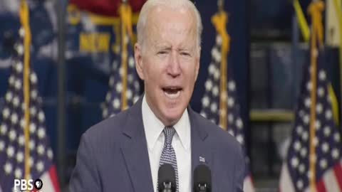 Maskless Biden Coughs into His Hand & Shakes People's Hands at Event