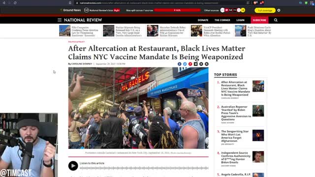 BLM PROTESTS ERUPT OVER RACIST JAB MANDATES, AND THEYRE RIGHT, DEMOCRAT MANDATES EMPOWER RACISISTS